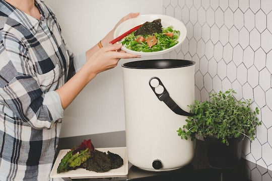 Composters Kitchen Bokashi Βοκασι Compboka Closed Type Composter 18lt
