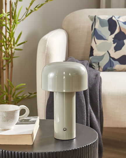 Beliani Dekorative Lampe Gray