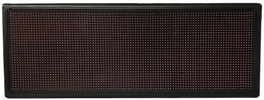 Single-Sided Rolling LED Sign One - Sided Waterproof 104x40cm Red