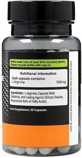 Precision Engineered L-arginine 500mg 50 Κάψουλες