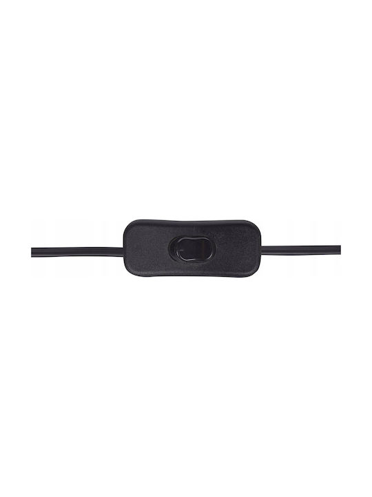 Beliani Dekorative Lampe Schwarz