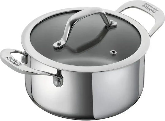 Kuhn Rikon Βαθιά Ανοξείδωτη Κατσαρόλα 1.5lt / 16cm