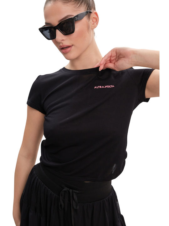 Γυναικείο Αθλητικό T-shirt Black