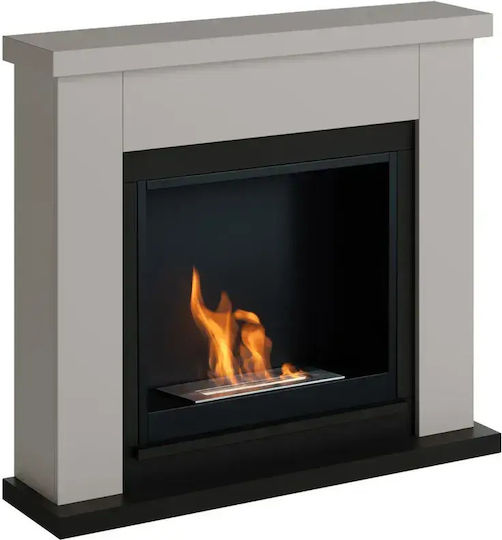 Tagu Indoor Floor Bioethanol Fireplace Beige