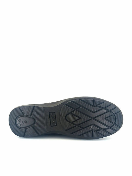 Men's Leather Casual Shoes Black