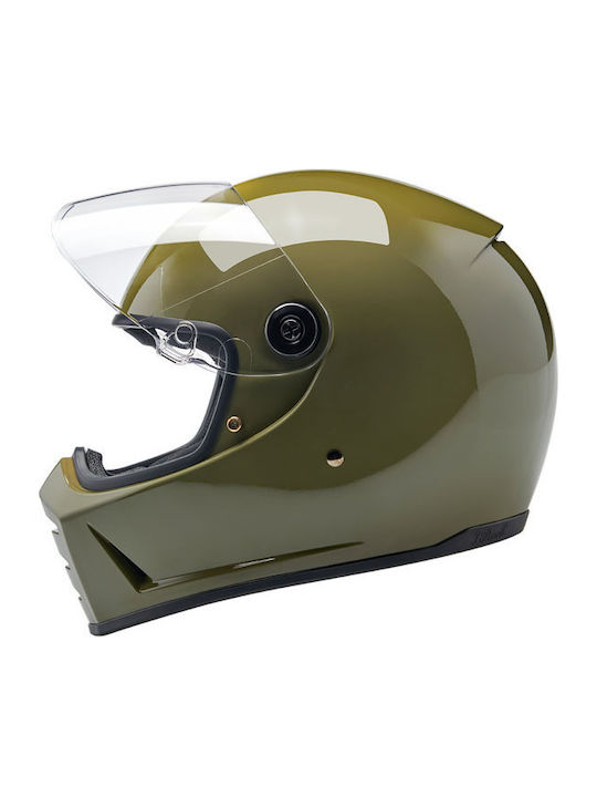 Biltwell Lane Splitter Olive Green Κράνος Μηχανής Full Face DOT / ECE 22.06