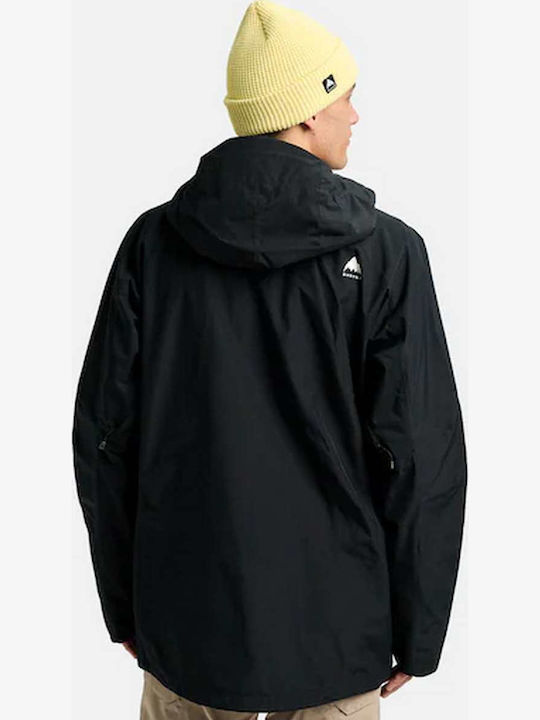 Burton Reserve 2L 302551-A04 Ανδρικό Μπουφάν για Σκι & Snowboard Μαύρο