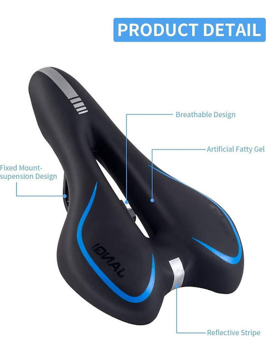 Black Bicycle Saddle MTB / Racing / City