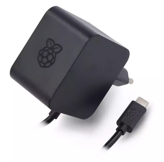Raspberry Pi Raspberry Pi 5 Official 27w Usb-c Pd Power Supply