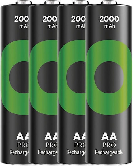 Батерия Gp Recyko Pro Aa Lr6 2000mah Bl/4