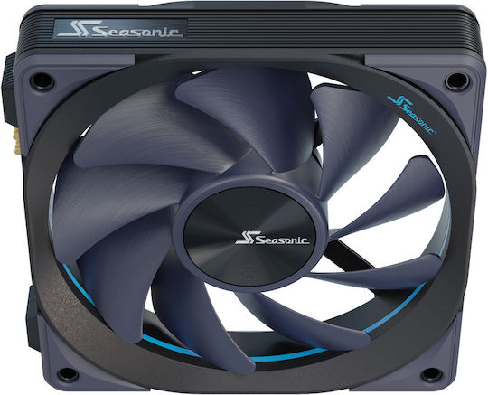 Seasonic MagFlow 1225 Case Fan 120mm (2000rpm / 63.33cfm) Χωρίς Led Φωτισμό και Σύνδεση 4-Pin PWM 3τμχ
