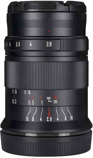 7artisans Crop Φωτογραφικός Φακός Photoelectric 60mm f/2.8 Mark II Telephoto / Macro για Sony E Mount Μαύρος