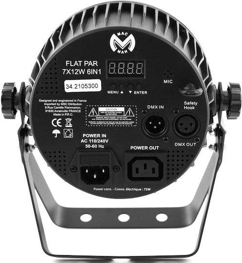Mac Mah LED PAR RGBWA Bewegliche Lichter