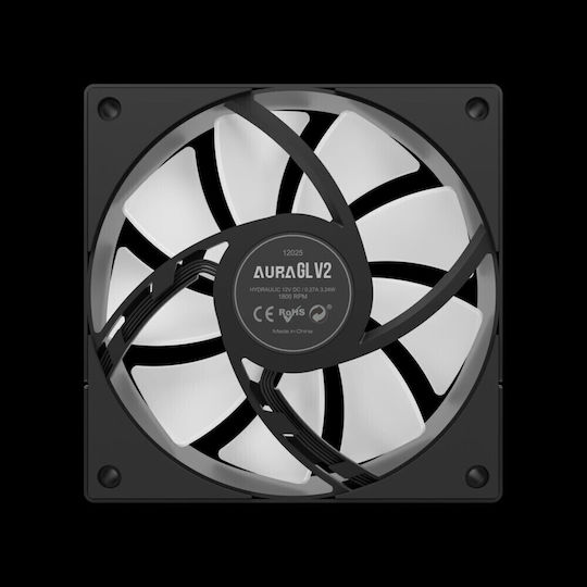 Gamdias Aura GL360 v2 Water Cooling System AIO CPU With 3 120mm Fans And ARGB Lighting