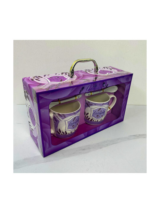 Velve Cană Ceramică Violet 300ml