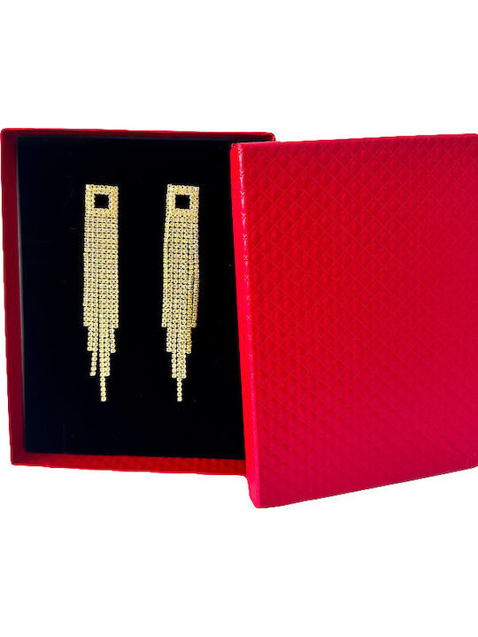 Velve Earrings with Stones