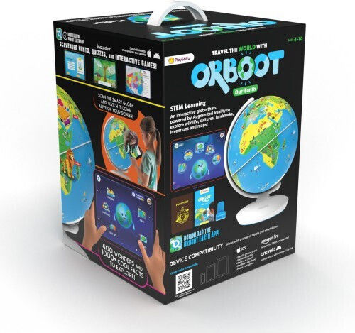 Giochi Preziosi Orbboot: Εκπαιδευτική Διαδραστική Υδρόγειος Επαυξημένης Πραγματικότητας STEM Educational Game