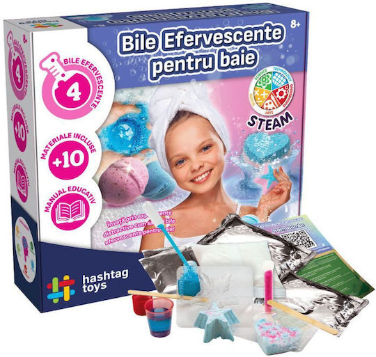 Bath Fussy Ball Creation Set Laboratory made of Wood