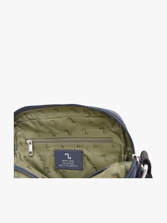Piele Geantă pentru bărbați De umăr / tip crossbody Albastră