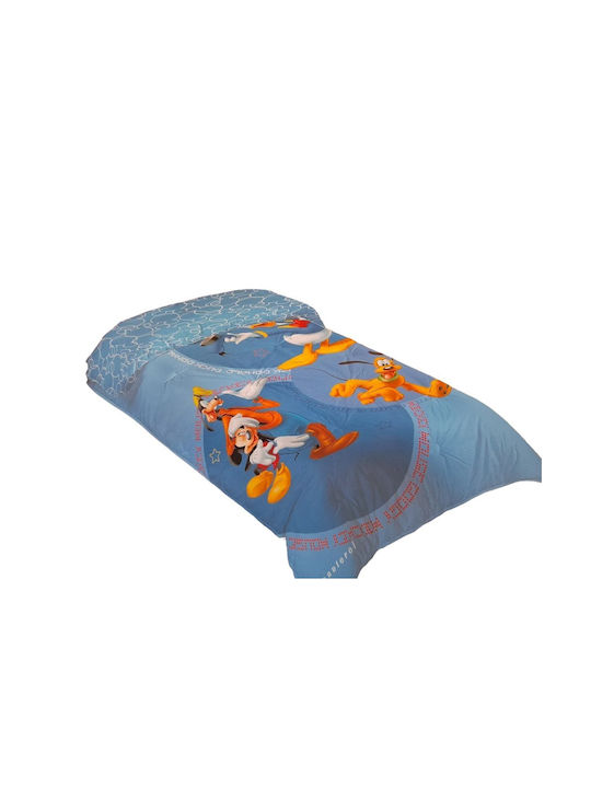 Manterol Casa Παιδικό Πάπλωμα Μονό με Γέμιση Microfiber Πολύχρωμο 150x220εκ.