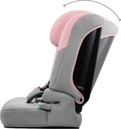 Kinderkraft I-comfy Детско Столче за Кола High-back Booster i-Размер Розов