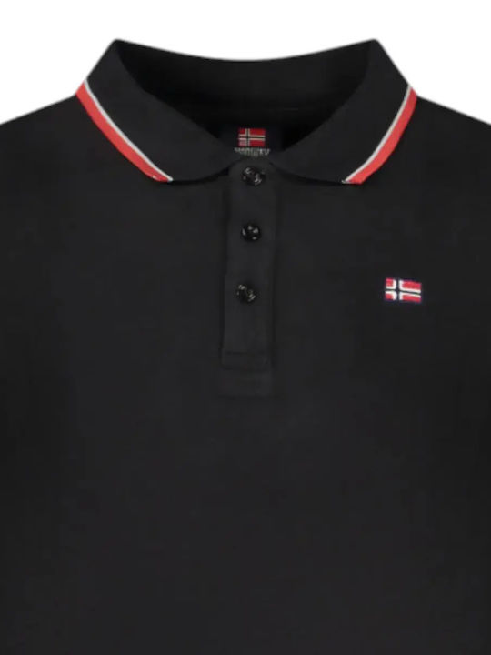 Polo Long Sleeve Blouse Black