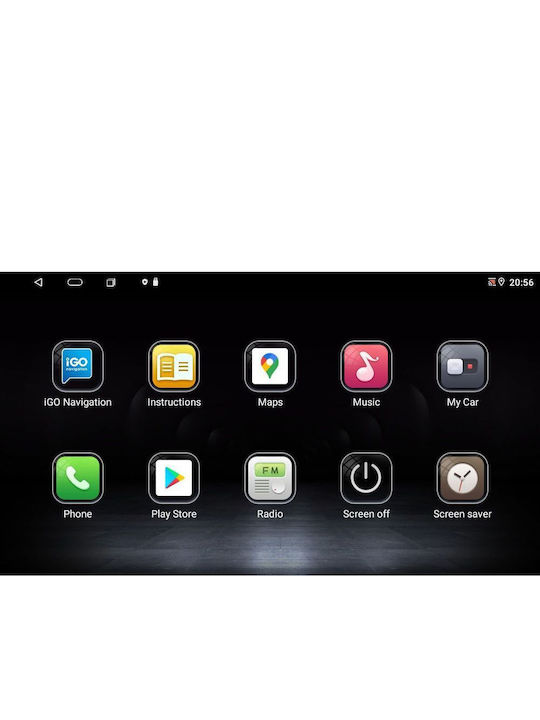 Lenovo Car Audio System for Hyundai Accent 2005-2012 (Bluetooth/USB/WiFi/GPS/Apple-Carplay/Android-Auto) with Touch Screen 9"