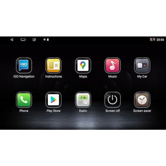 Lenovo Car Audio System for Hyundai Accent 2005-2012 (Bluetooth/USB/WiFi/GPS/Apple-Carplay/Android-Auto) with Touch Screen 9"