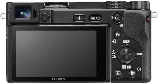 Sony A6100A Mirrorless Cameră Kit (E PZ 16-50mm F3.5-5.6 OSS + E 55-210mm F4.5-6.3 OSS) Neagră