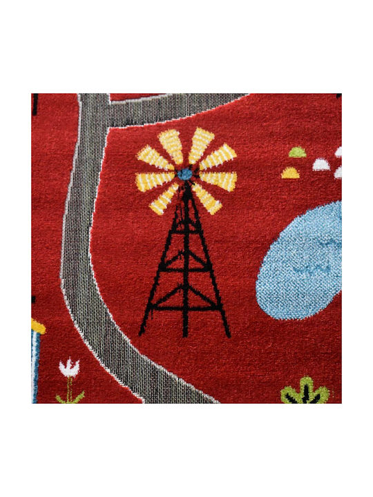 Saray Home Kids Synthetic Rug Farm Adventure 133x170cm