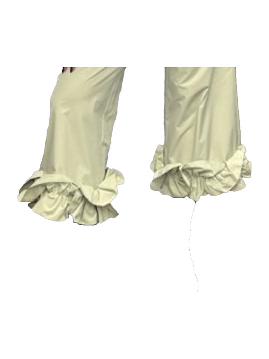 Dama Tesatura Pantaloni Green