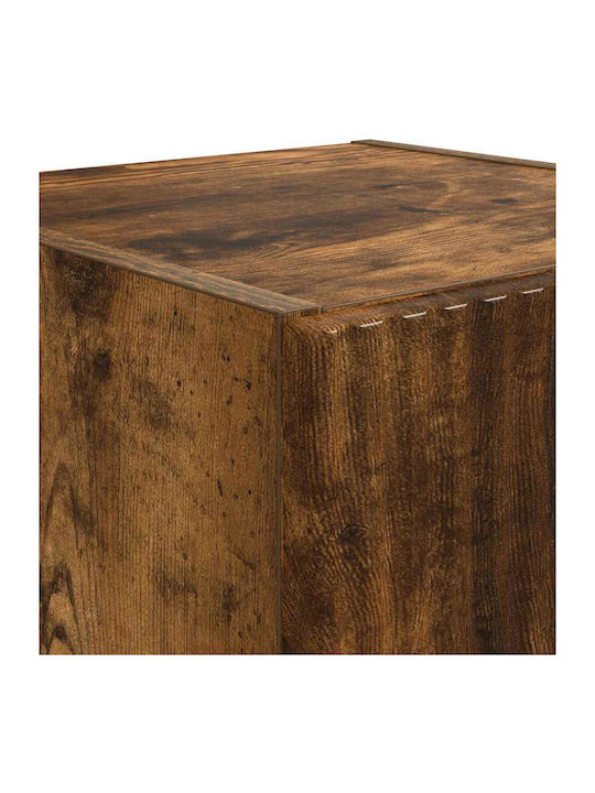 Wand Wohnzimmer Schrank aus Spanplatte Rauch Eiche 30x31x60cm