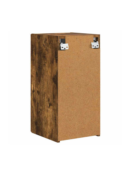 Wand Wohnzimmer Schrank aus Spanplatte Rauch Eiche 30x31x60cm