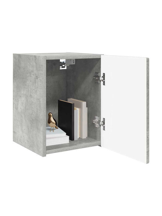 Wand Wohnzimmer Schrank aus Spanplatte Beton 30x31x40cm
