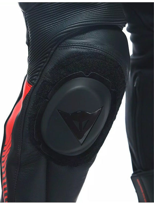 Dainese Laguna Seca 5 Ανδρική Δερμάτινη Φόρμα Αναβάτη Μοτοσυκλέτας Μαύρη