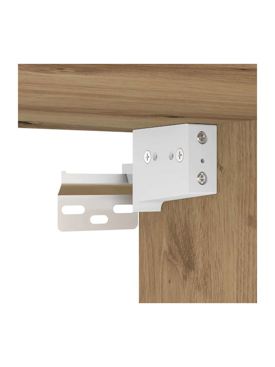 Wand Wohnzimmer Nischenschrank aus Spanplatte Karydia 30x31x80cm
