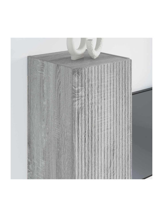 Wand Kremasto Noutlapi Salonio Apo Moiresanida Gray Somoma 30x31x80cm