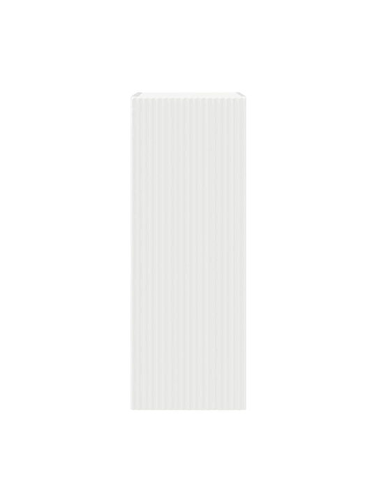 Wand Wohnzimmer Schrank aus Spanplatte Weiß 30x31x80cm