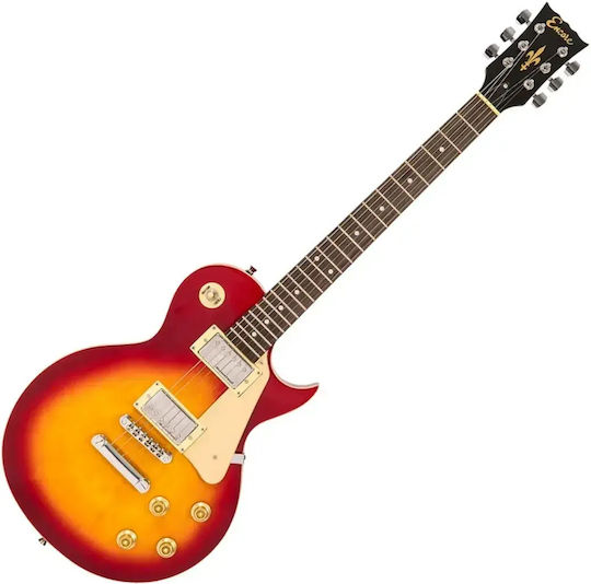 Encore Set Elektrische Gitarre Weiß mit Tasche