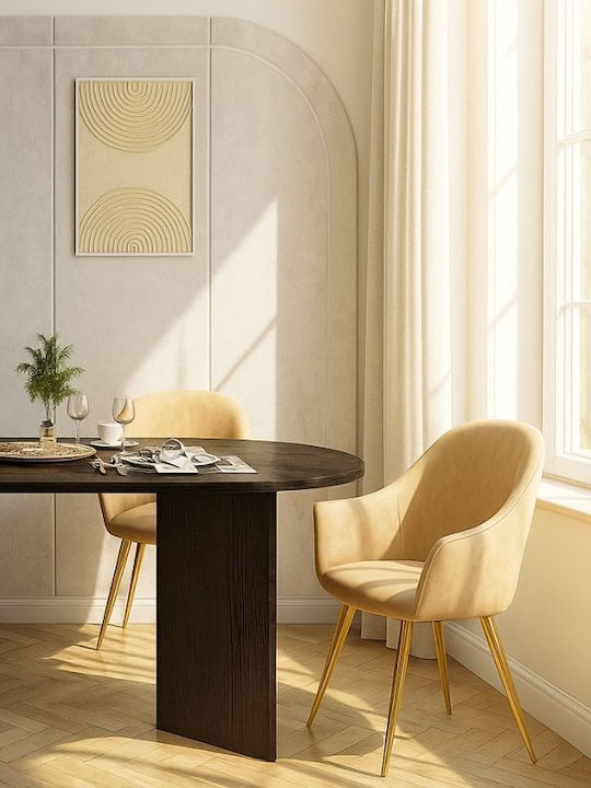 Cortado Трапезна Маса Дървена Sencron Черна 200x90x74см