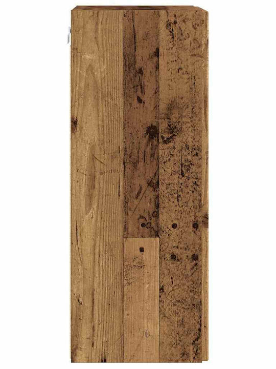Living Room TV Unit Old Wood L30xW31xH80cm