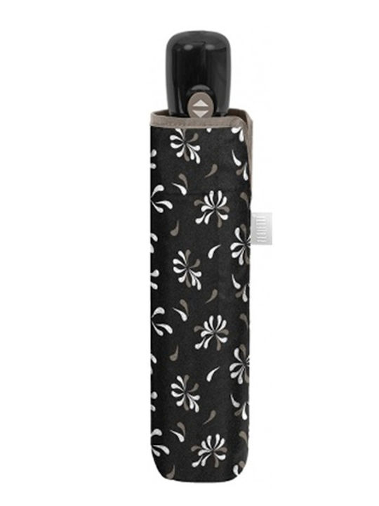 Rain Windproof Automatic Umbrella Compact Gray