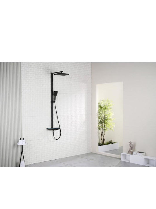 Inter Ceramic Στήλη Ντουζ με Μπαταρία Γκρι Inter Ceramic Στήλη Ντουζ με Μπαταρία Γκρι
