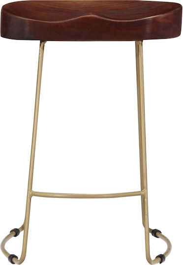 Stool Bar Wooden Gavin Brown 2pcs 46x38x52cm