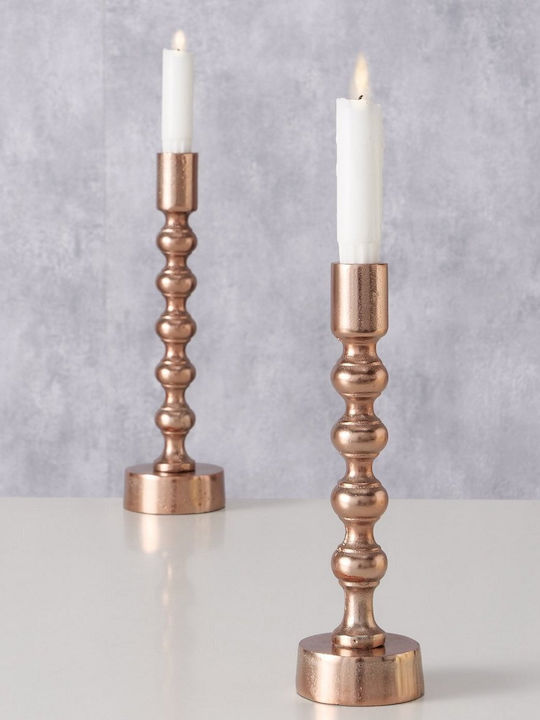MSA Kerzenhalter-Set Aluminium in Rosa Farbe 2Stück