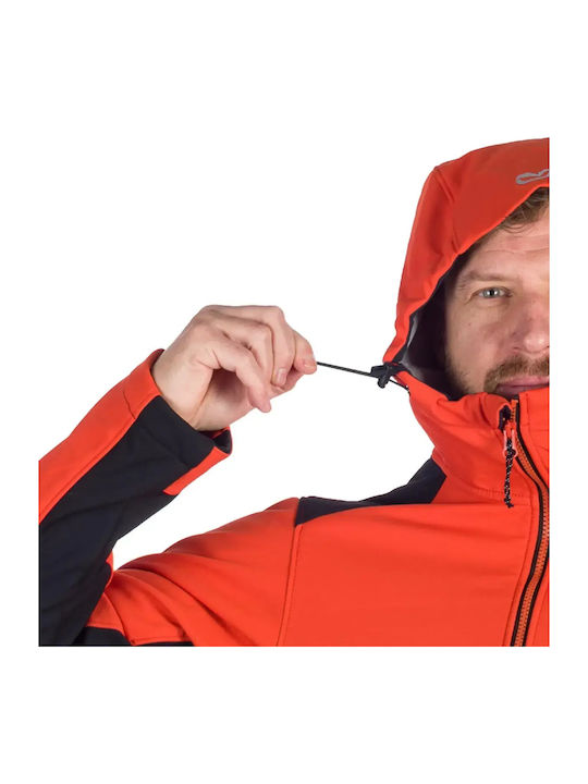 Hybrid Jacket Red, Black