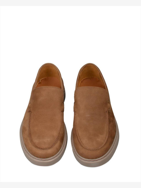 Ανδρικά Loafers σε Καφέ Χρώμα