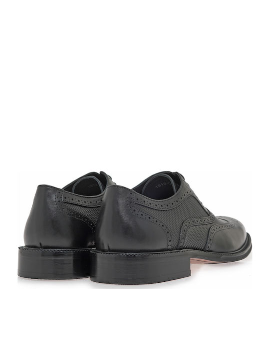 Leder Herrenschuhe Schwarz