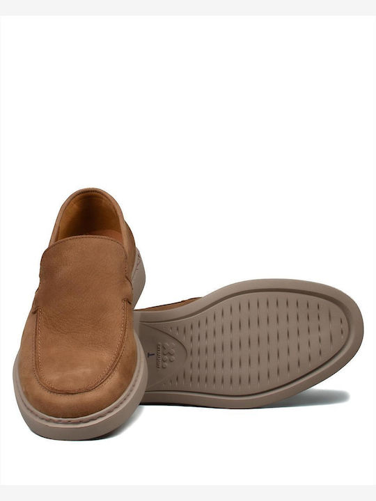 Ανδρικά Loafers σε Καφέ Χρώμα