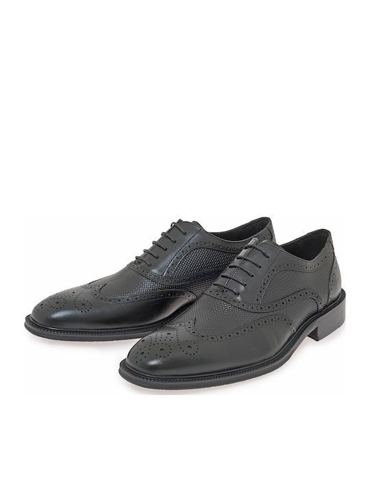 Leder Herrenschuhe Schwarz